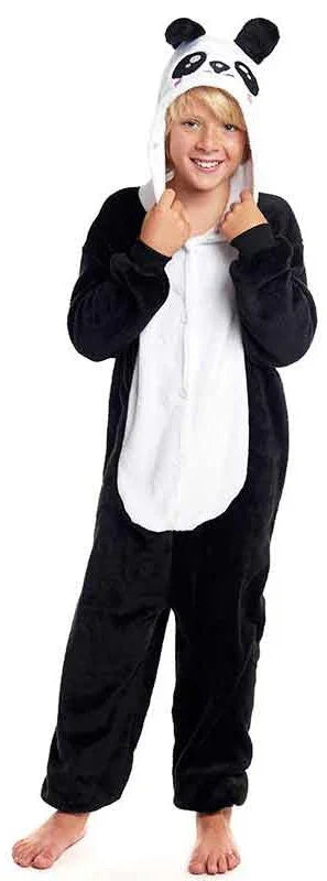 Disfraz de Oso Panda con Capucha Infantil Oso Panda Partilandia